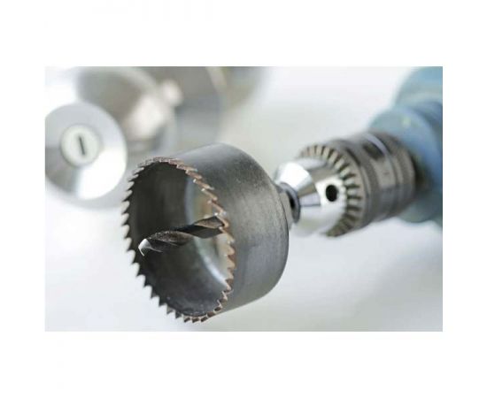 Биметаллическая коронка универсальная, D 127 мм, СТК-044