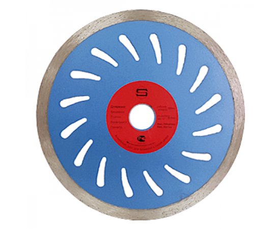 Алмазный диск по керамике супертонкий PRO D 200x25.4x10x1.8 мм, СТД-17400200