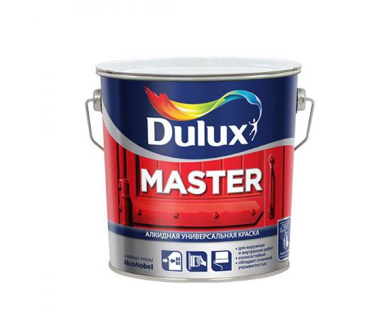 Краска Dulux Master 90 BС универсальная, 2.25 л