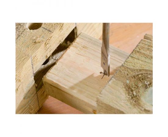 Перовое сверло по дереву 22*150 мм 1/4" HEX-E, СTC-01500022, в упаковке 1 шт.