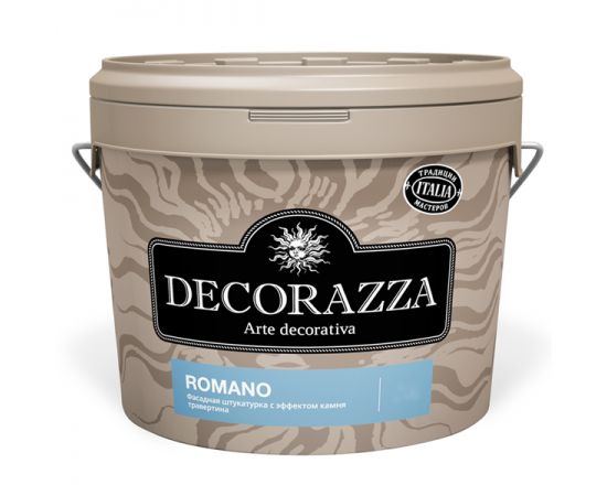 Decorazza Romano декоративная штукатурка фасадная, камень, 14 кг