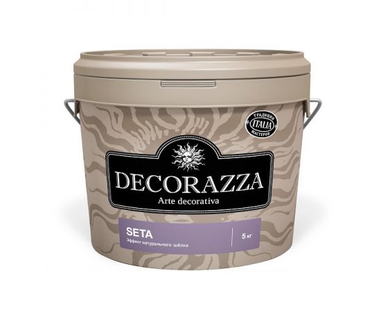 Decorazza Seta, база ORO ST-800, декоративное покрытие, шелк, 5 кг