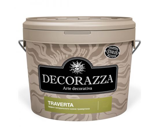 Decorazza Traverta декоративное покрытие, натуральный камень Травертин TR 10-15, 7 кг