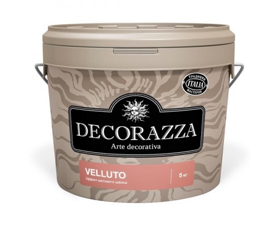 Decorazza Velutto база Argento VT-001 декоративное покрытие, шелк, 5 л