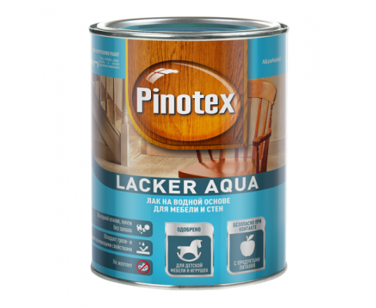 Лак для мебели и стен Pinotex Lacker Aqua 70, 1 л