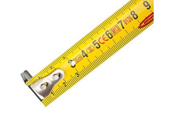 Рулетка Gross Ergonomisch, магнитный обрезиненный зацеп, 5 м х 25 мм