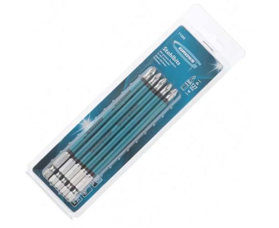 Набор магнитных стальных S2 бит 1/4" Gross РН2 х127, 5 шт