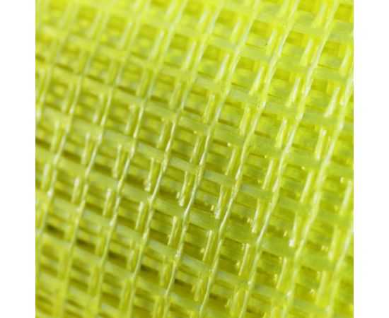 Сетка фасадная стеклотканевая X-Glass PRO нарезка 5х5 мм (145 г/м2) желтая, 1 м х 18 м