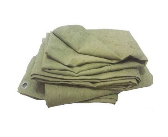 Брезентовый полог-тент с люверсами Тарпикс 450 г/м2, 4x5 м Брезентовый полог-тент с люверсами Тарпикс 450 г/м2, 4x5 м