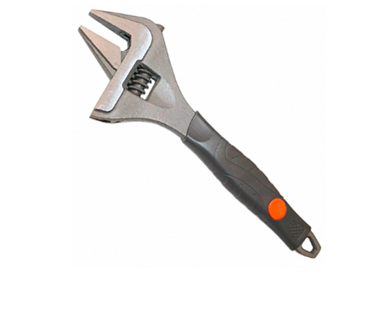 Strong Ключ разводной Cr-V, тонкие губки, 200 мм, в упаковке 1 шт.