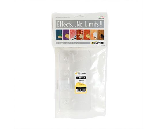 Шпатель декоративный Boldrini с двойной лопатой, 160 мм, 36608