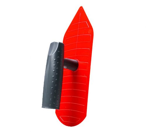 Кельма Boldrini остроугольная красная пластик, 240х100мм, 62910