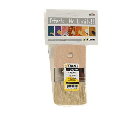 Мини-кисть Boldrini с натуральной щетиной, 70 мм, 98070