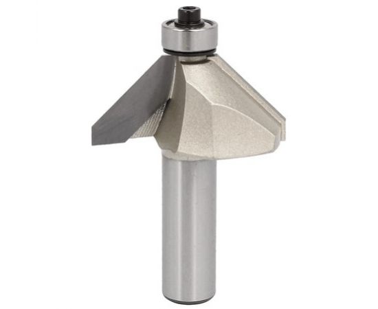 Фреза по дереву кромочная конусная 45°, 8х25Dх10B мм, СТФ-1022
