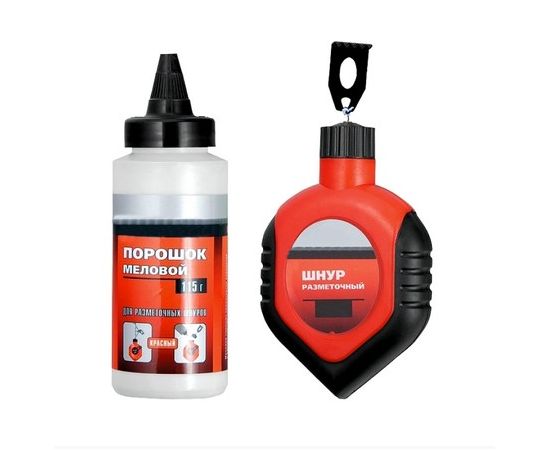 Strong Шнур отбивочный с краской 15 м, в упаковке 1 шт.