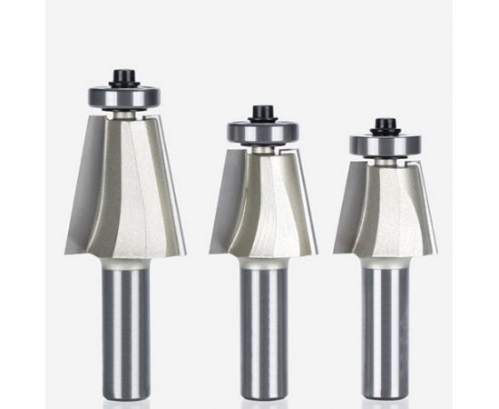 Фреза по дереву кромочная конусная 75°, 8х63Dх12H мм, CTФ-1024