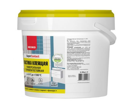 Мастика клеящая Neomid SuperContact, 4 кг
