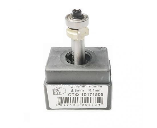 Strong Фреза по дереву кромочная калевочная, 8х15Dх5H R1 мм в упаковке 1 шт.