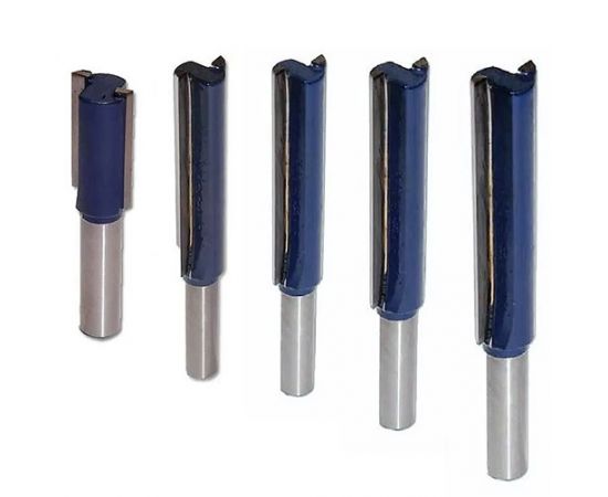 Набор твердосплавных фрез по дереву I, 5 фрез, СТФ-8310