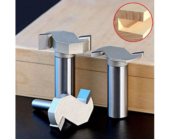 Strong Фреза кромочная фальцевая по дереву Z2, 8х33Dх8H мм