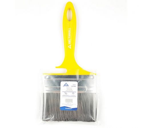 Кисть флейцевая Deltaroll, смешанная черная щетина, 100x12 мм, 13199