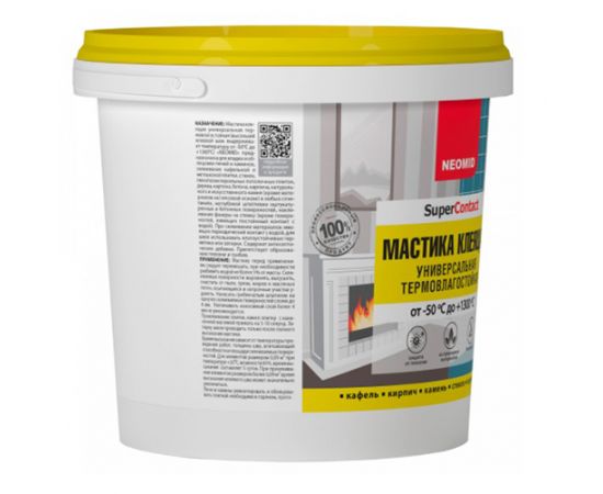Мастика клеящая Neomid SuperContact, 1.5 кг Мастика клеящая Neomid SuperContact, 1.5 кг