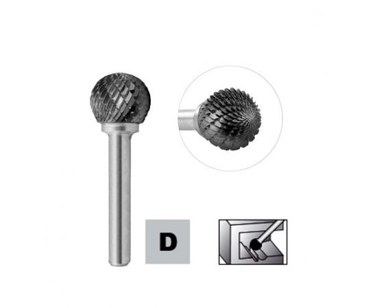 БорФреза (шарошка) Dх10 мм, СТМ-517