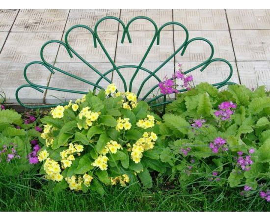 Заборчик "Павлин", по 5 секций в комплекте