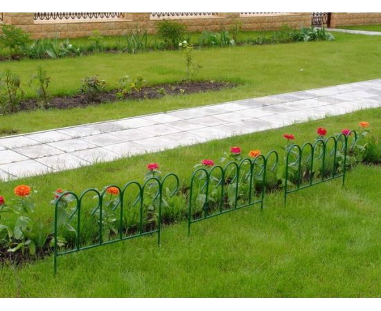 Заборчик "Декоративный" (Барашек), по 5 секций в комплекте