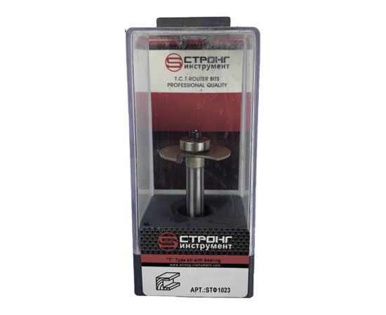 Фреза по дереву кромочная фальцевальная Z2, 8х33Dх5H мм, CTФ-1023