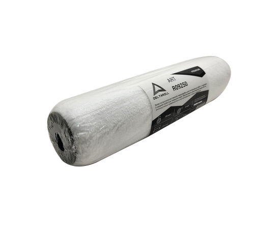 Валик белый микрофибра премиум, ворс 9 мм, 250х48 мм, Deltaroll