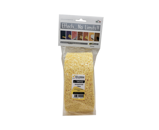 Губка из целлюлозы с мелкими порами Boldrini, 160x90 мм, 19002