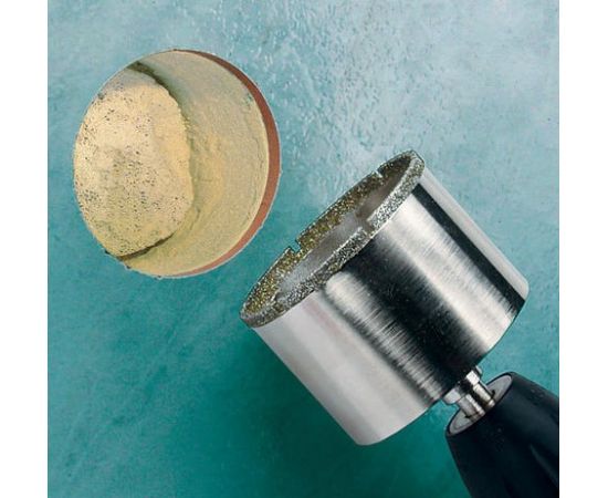 Алмазная коронка по керамике и стеклу, D 16 мм, СТК-041