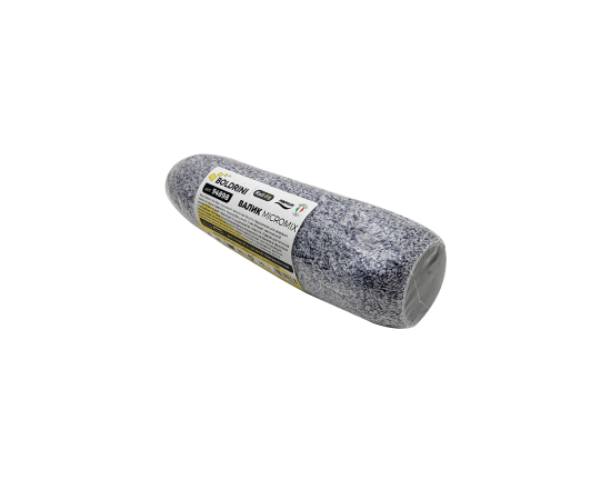 Валик Микрофибра серая каркасный (slip system) Boldrini, длина ворса 10 мм, 250х48 мм, 94898