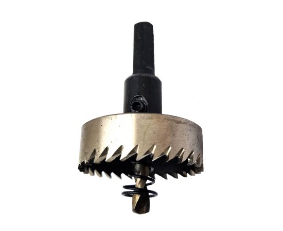 Стальная коронка по металлу цилиндрическая HSS, D 55 мм, СТК-063