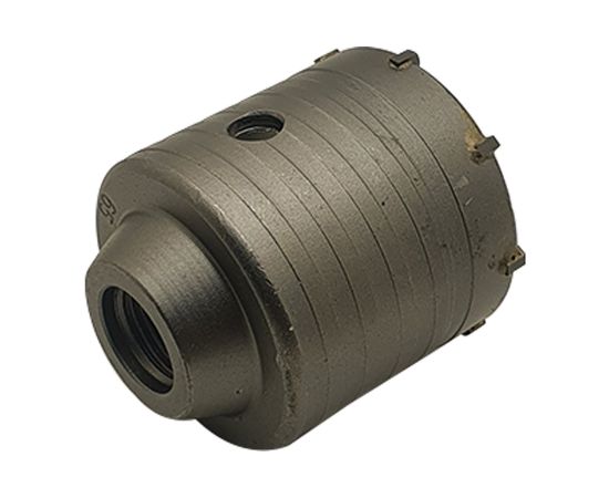 Коронка SDS-Plus по бетону буровая в сборе для перфоратора, D 65 мм, СТК-035