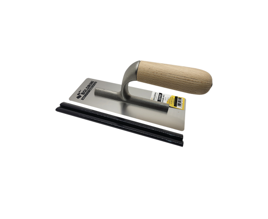 Кельма зеркальная из нержавеющей стали Boldrini Inox 20х8