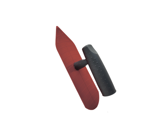 Кельма Boldrini остроугольная красная пластик, 240х100мм, 62910