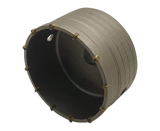 Коронка SDS-Plus по бетону буровая в сборе для перфоратора, D 110 мм, СТК-035