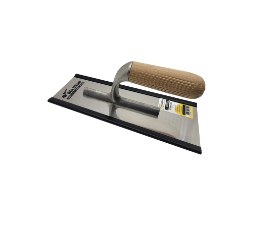 Кельма зеркальная из нержавеющей стали Boldrini Inox 24х10