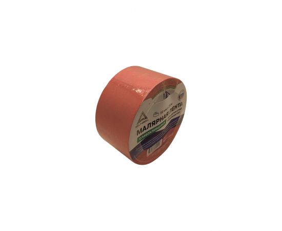 Малярная лента для деликатных поверхностей Deltaroll, розовая, 50 мм Х 25 м, MT115025