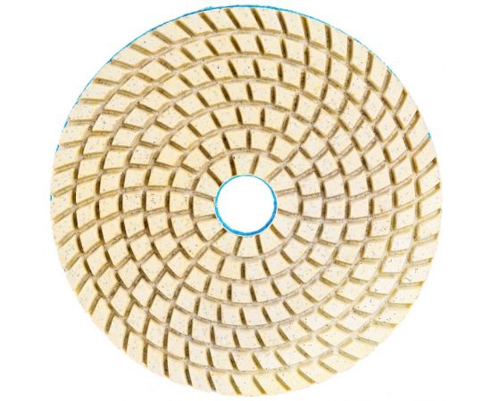 Черепашка АГШК - алмазный гибкий диск для влажной шлифовки D 125 мм, P 30, СТБ-312
