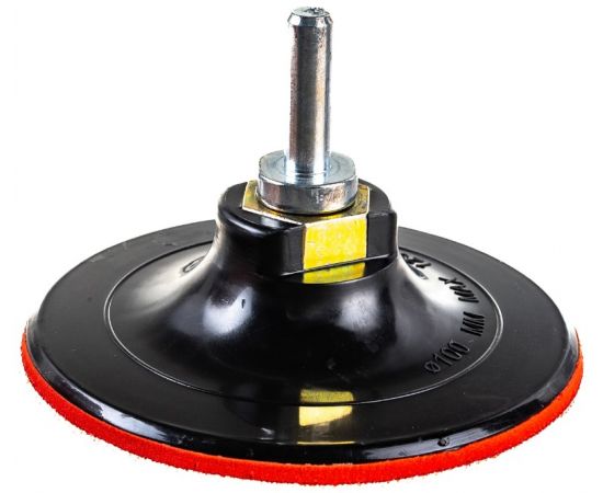 Strong Насадка под диск-липучку тонкая с переходником, D 100 мм, в упаковке 1 шт.