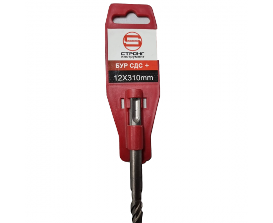 Бур SDS-Plus по бетону для перфоратора, 12x310 мм, СТС-011