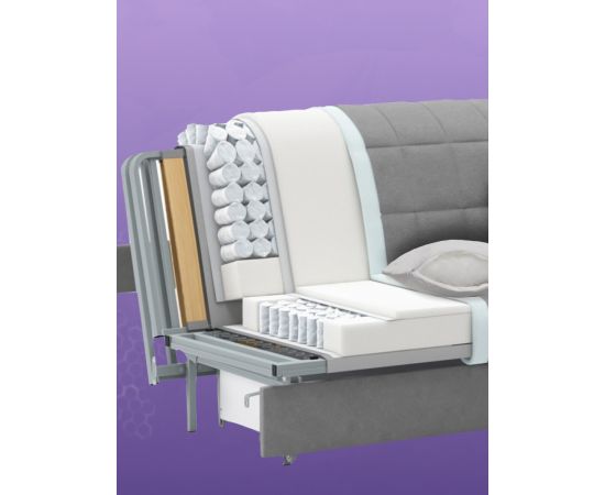 Синтепон, ткань для рукоделия, утеплитель для одежды, 100гр/м2, 1.5x10 м