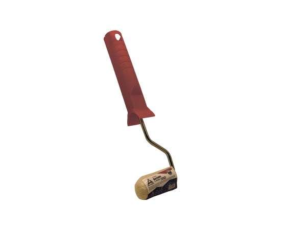 Экстра мини валик с ручкой Deltaroll, велюровый ворс 4 мм, 60х15 мм, RH12060