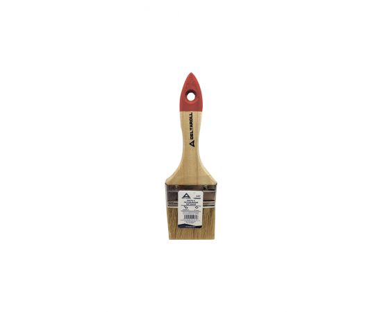 Кисть плоская Deltaroll с деревянной ручкой, 75x10 мм, 12675