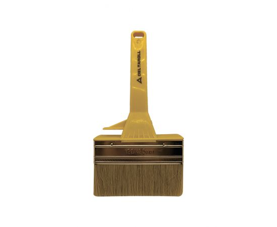 Кисть плоская (макловица) с натуральной щетиной Deltaroll, 120х35 мм, 136135
