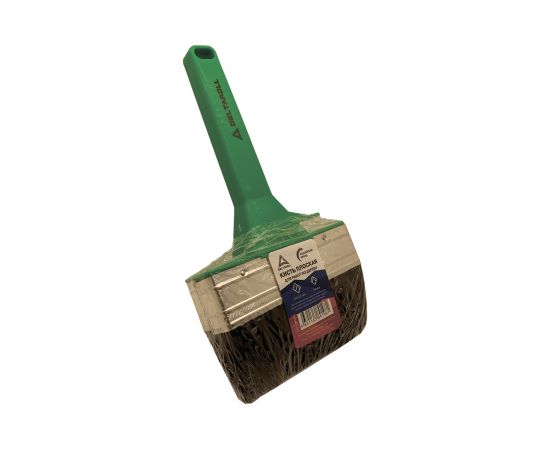 Кисть плоская (макловица) с черной смешанной щетиной Deltaroll, 120х35 мм, 138135