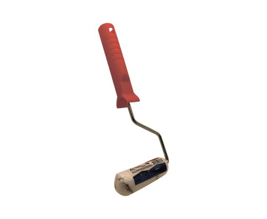 Мини валик Deltaroll, микрофибра медиум с черной полоской, ворс 11 мм, 100х15 мм, RH14100